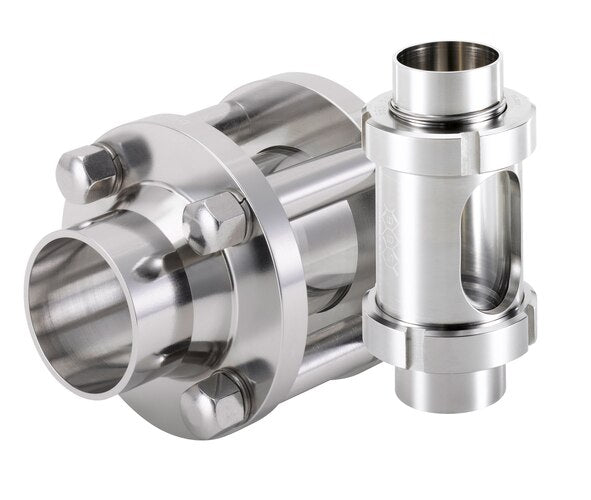 Type BBS-3F - In-line flow indicators with welded tip and clamp connection