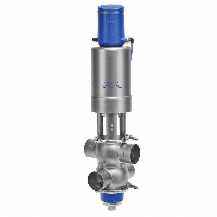 VALVE UNIQUE MIXPROOF DN-125/125,22-90 WELDED,WELD.ENDS,BLASTED,EPDM,BALANCED:LOWER,SPINDLE CIP:NONE,SEAT LIFT:NONE